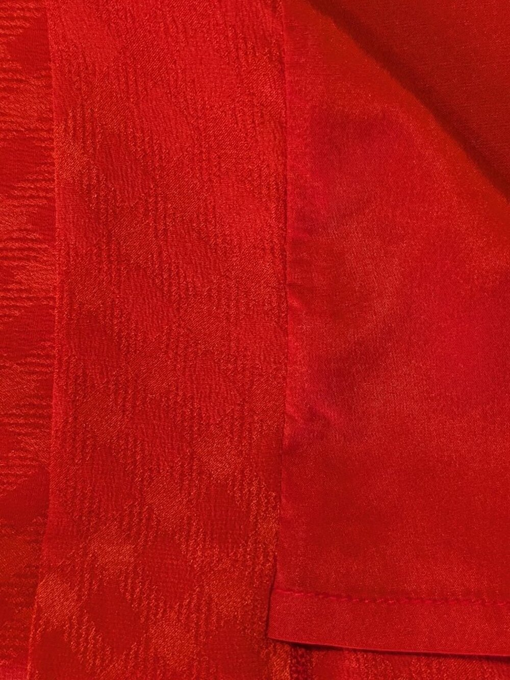 Martin Grant Paris 100% Silk Red Jacquard Sleeveless Dress | Stand Collar | NWT - Picture 11 of 11